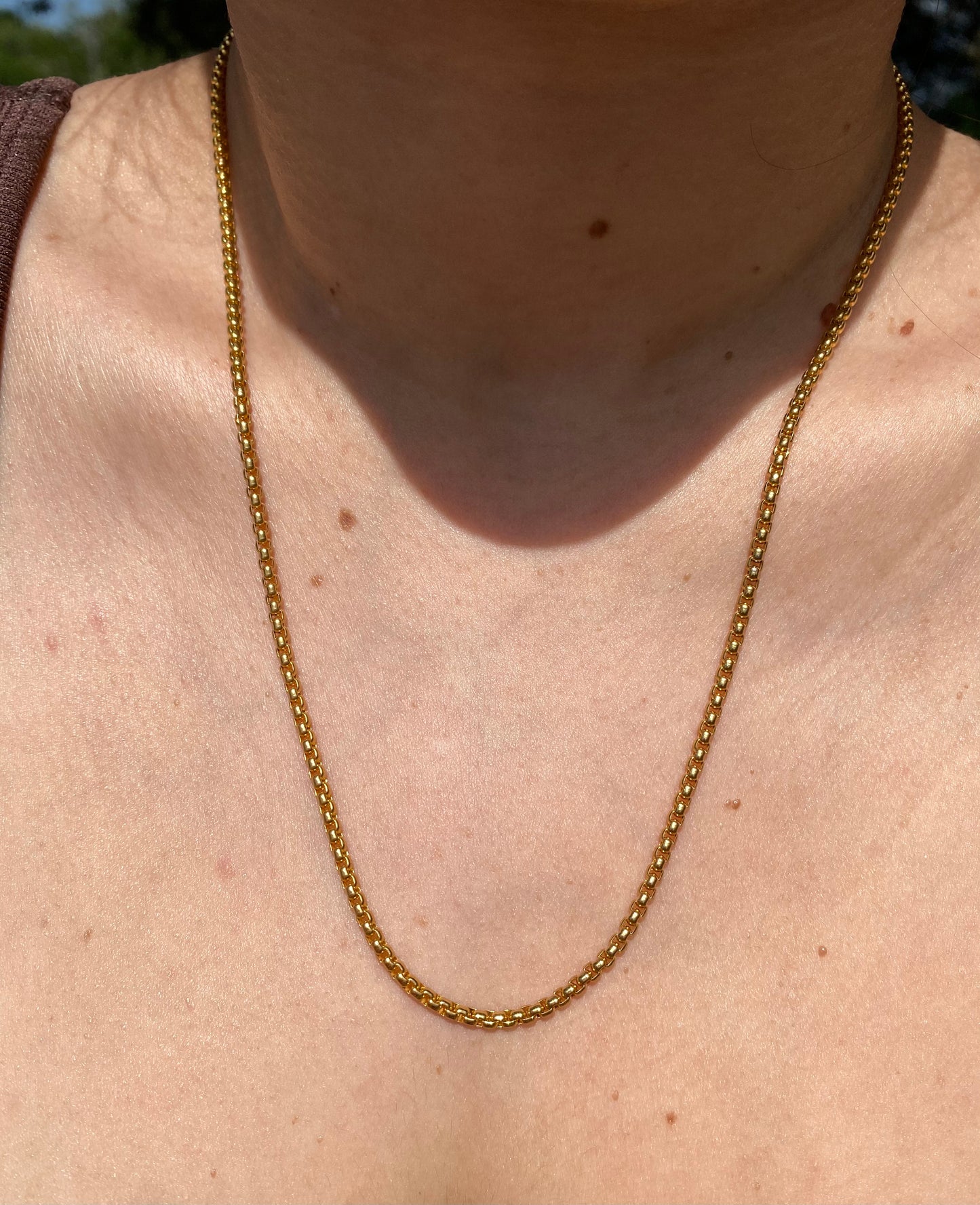 Gold single chains