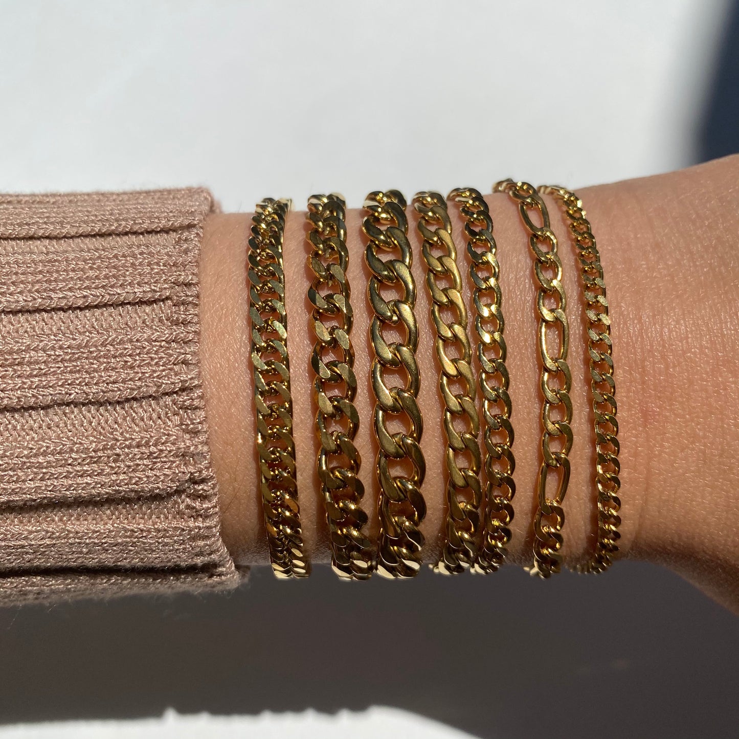 Bold bracelets