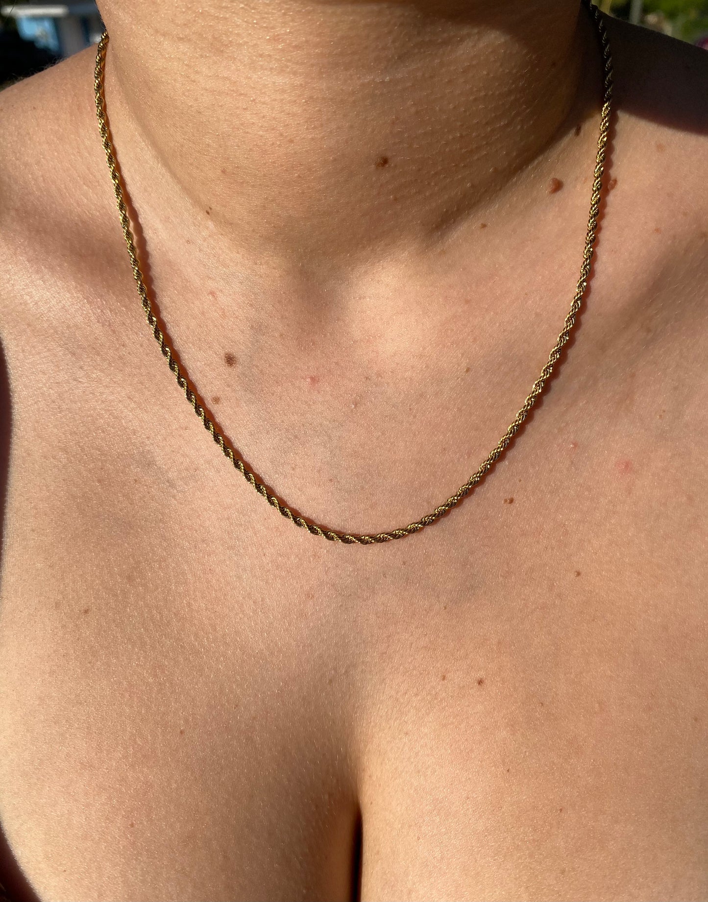 Gold single chains