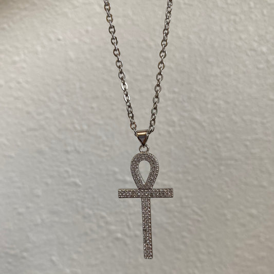 Silver ankh