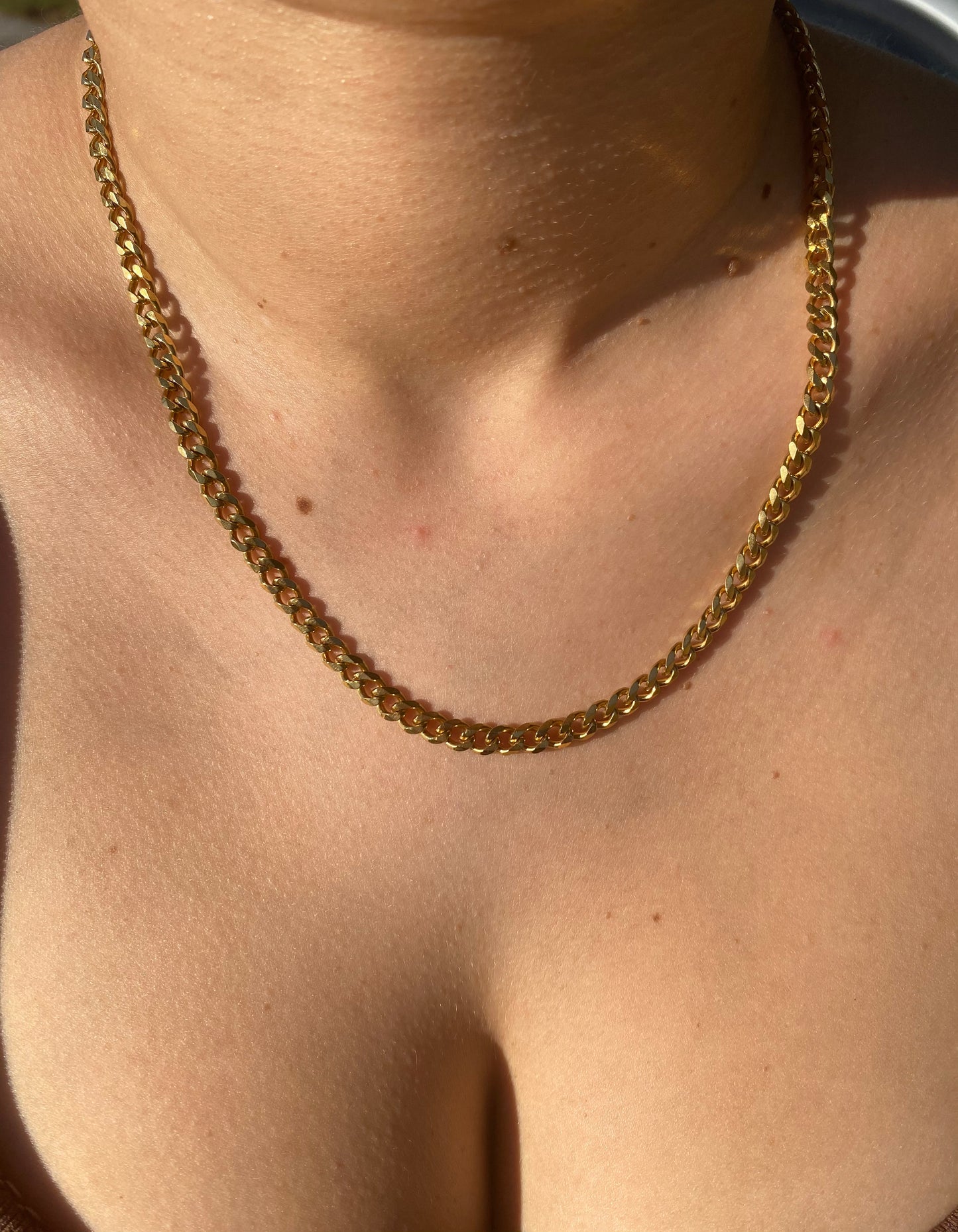 Gold Cuban chains