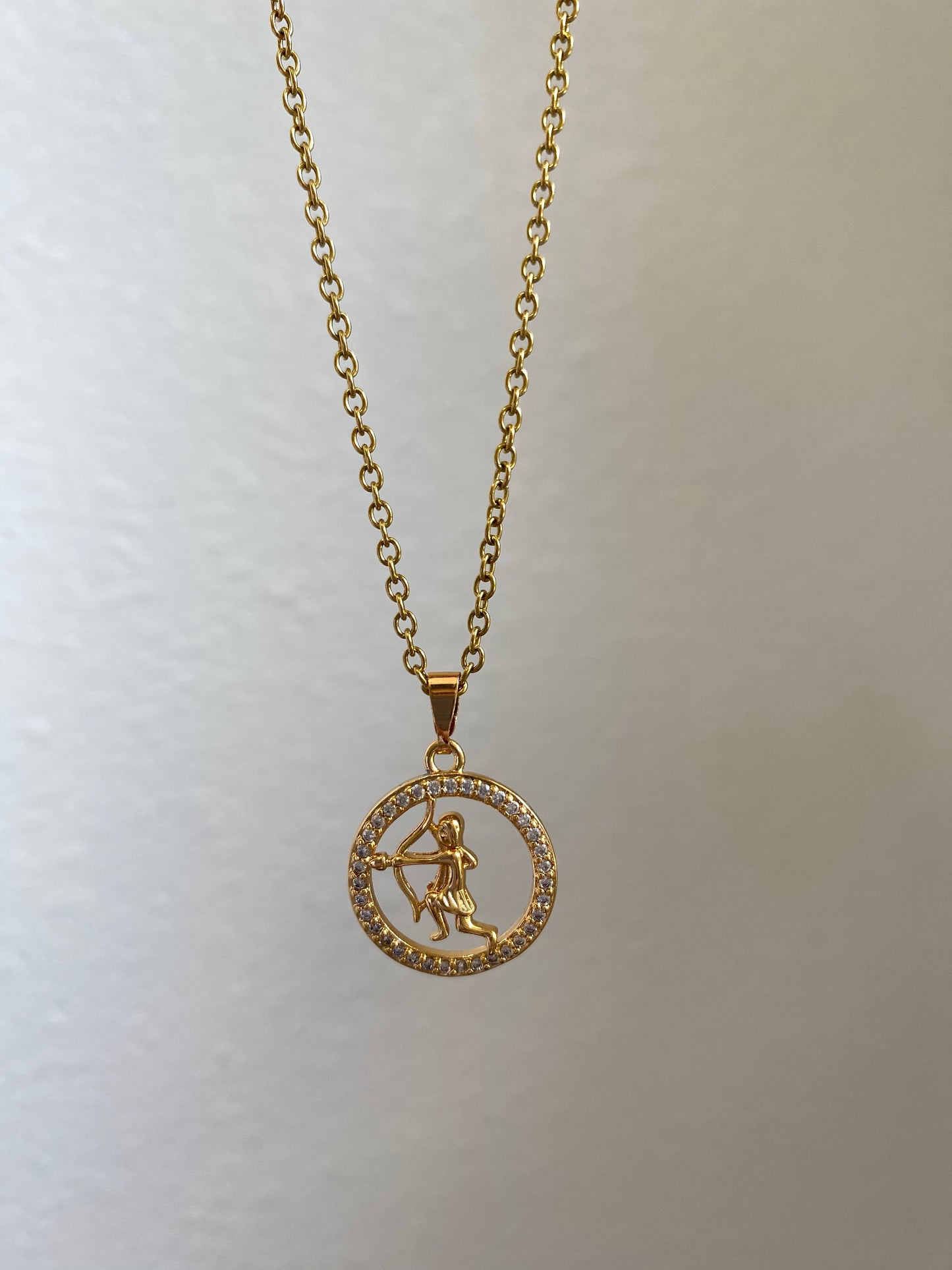 Zodiac sign medal