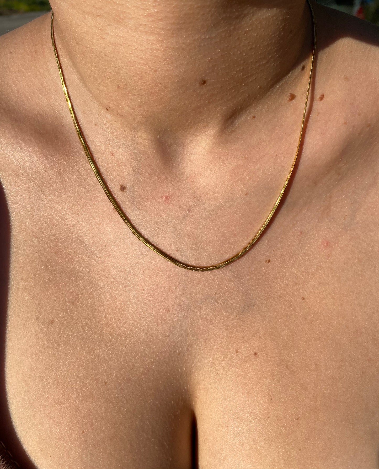 Gold single chains