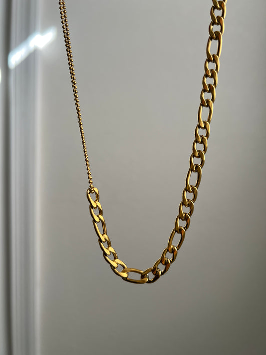 Double figaro chain