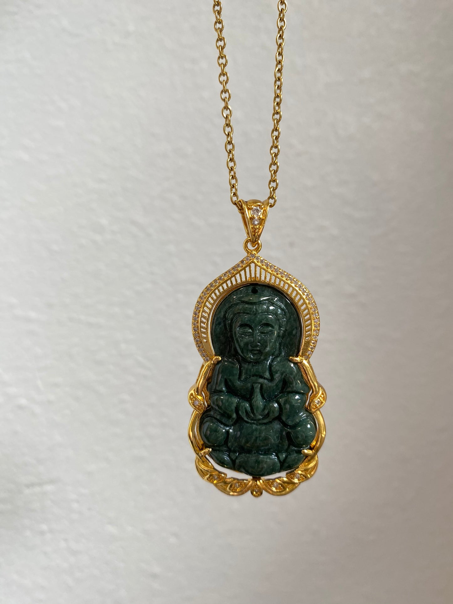 Dark Green Big Buddha