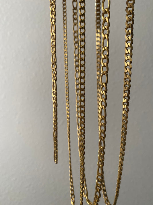 Gold Cuban chains