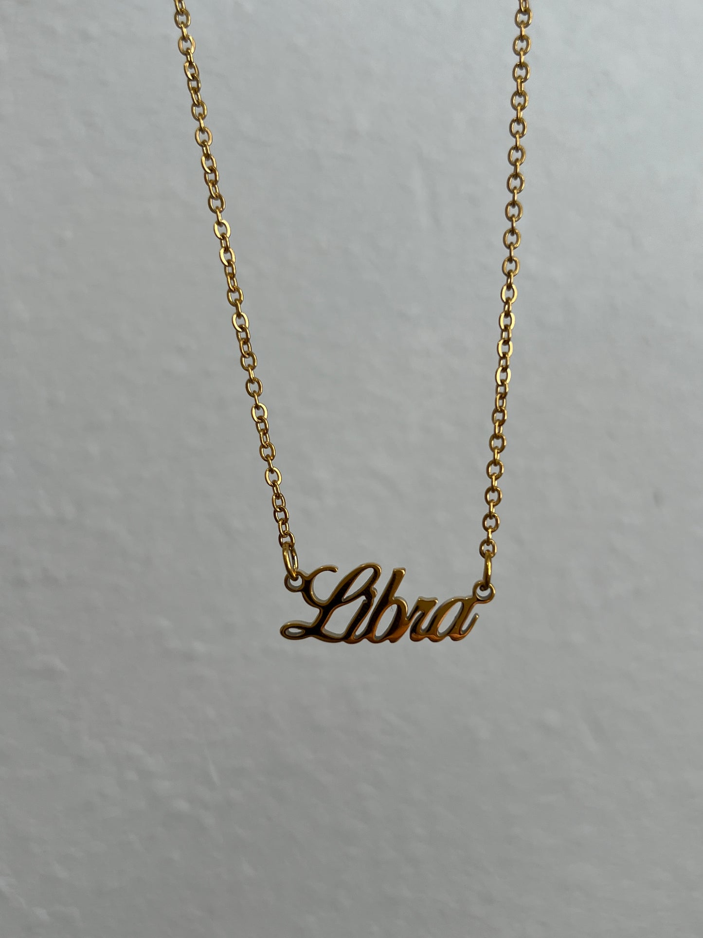 Zodiac sign necklace