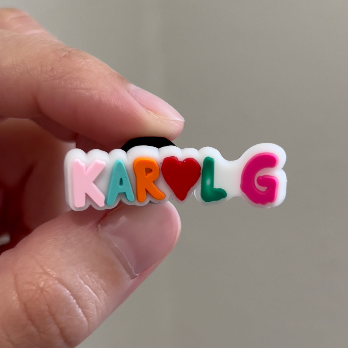 Karol g crocs charms