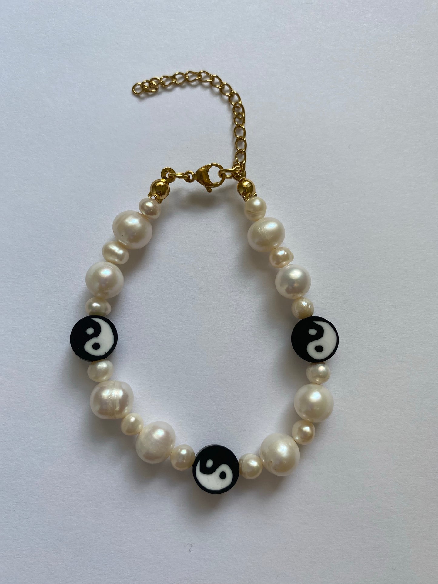 Yin Yang pear bracelet