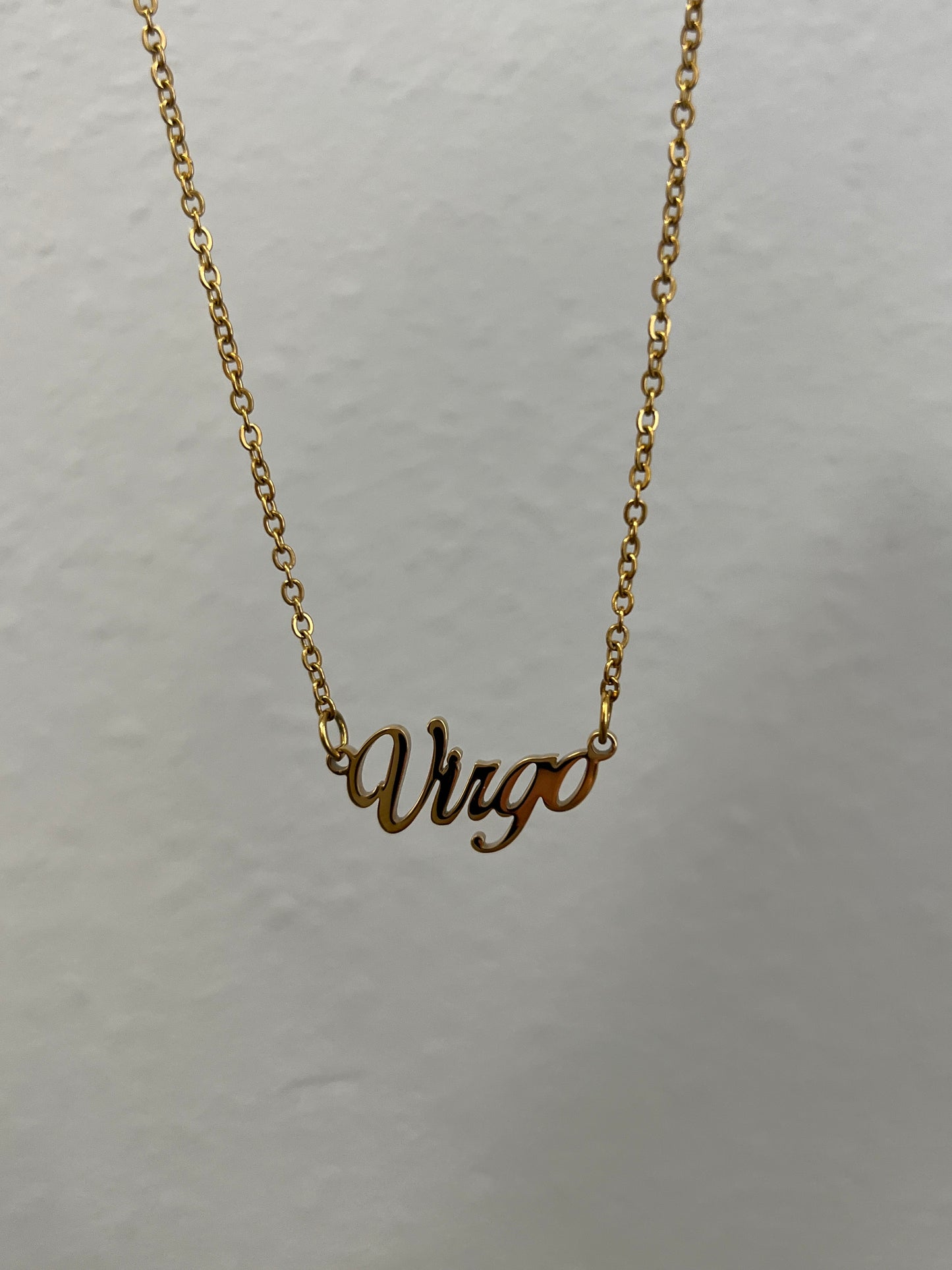 Zodiac sign necklace