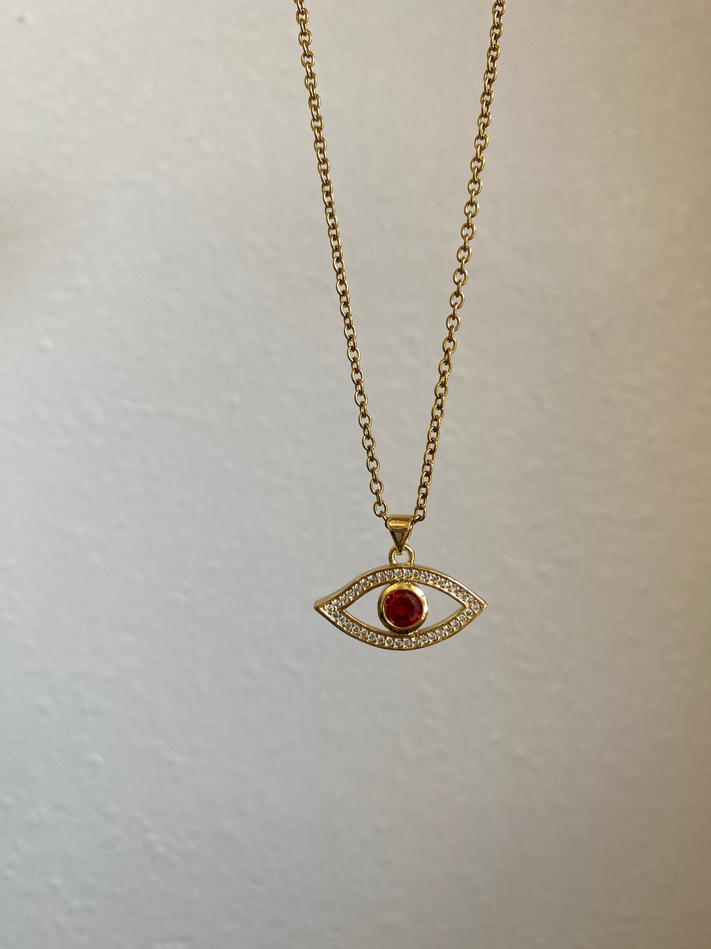 Red evil eye