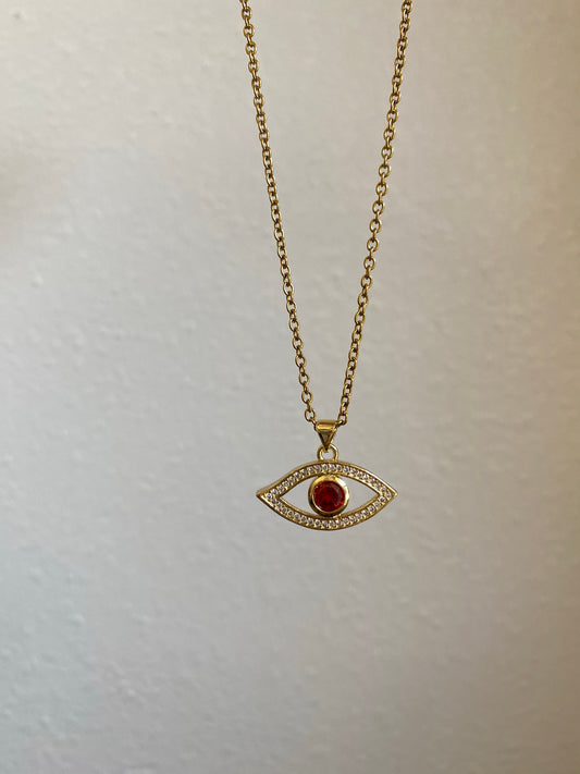 Red evil eye