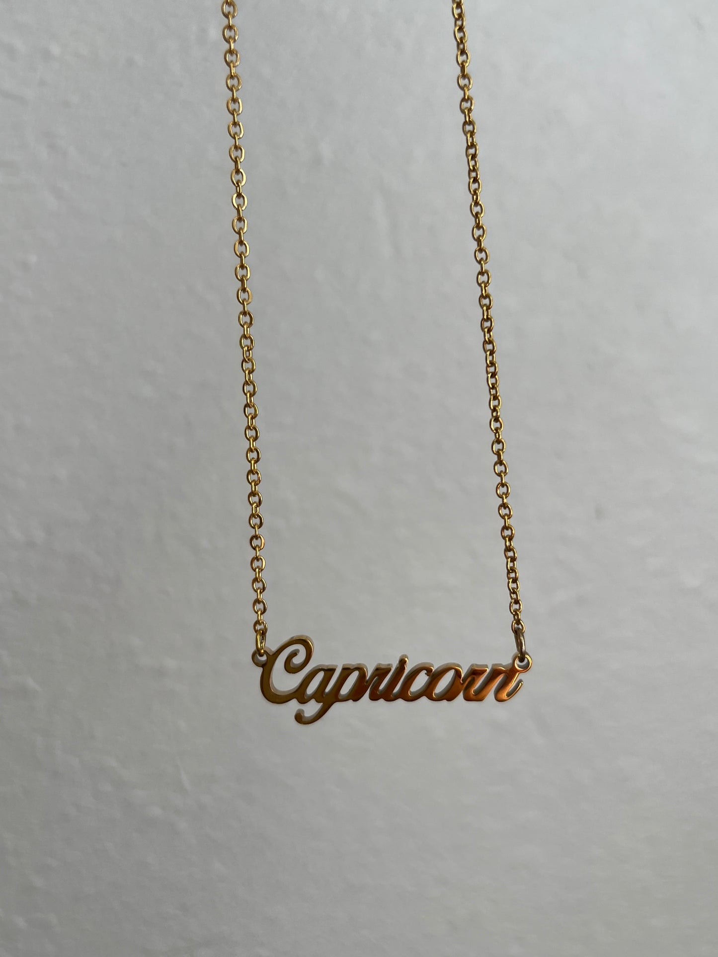 Zodiac sign necklace