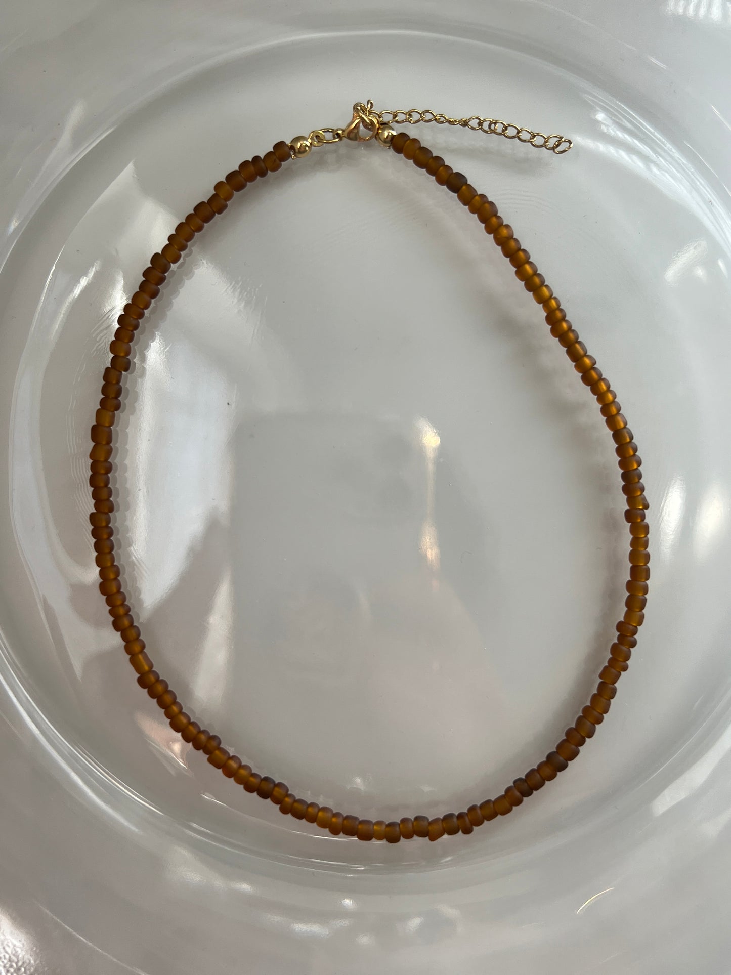 Caramel necklace