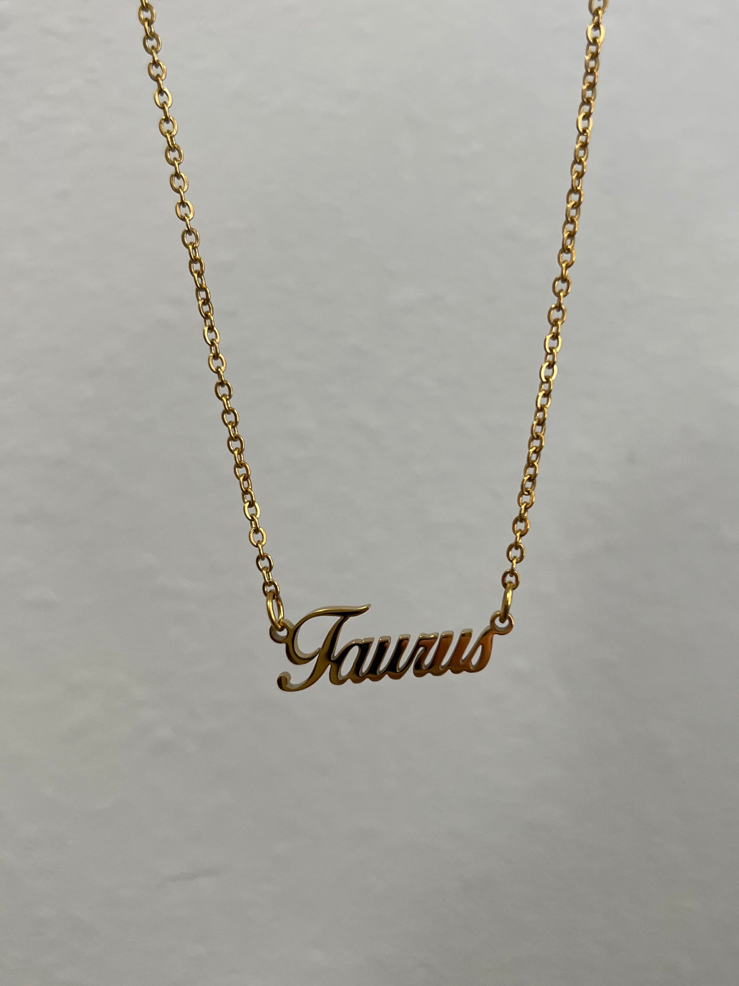 Zodiac sign necklace