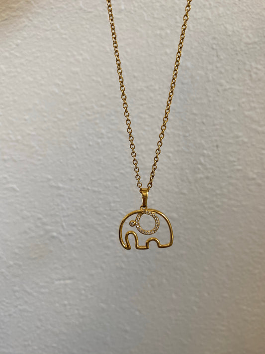 Gold elephant