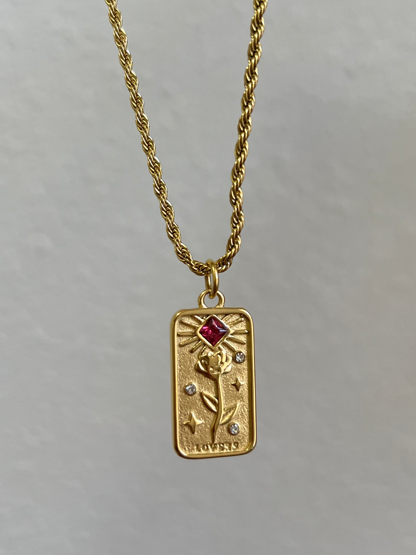 Tarot cards necklaces