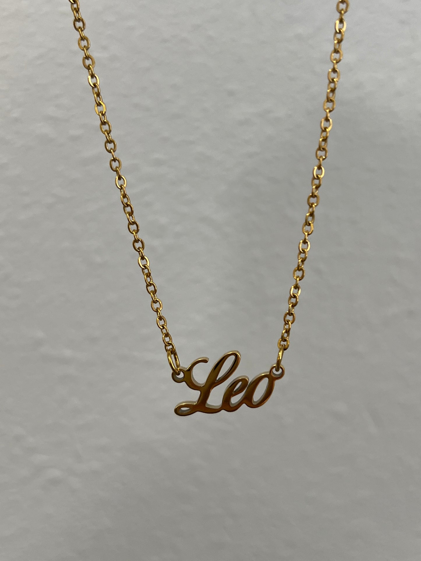 Zodiac sign necklace